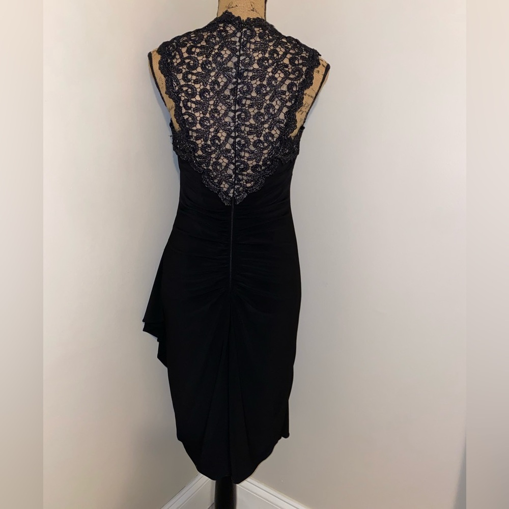 Cache Black Lace Dress - Picture 4 of 16